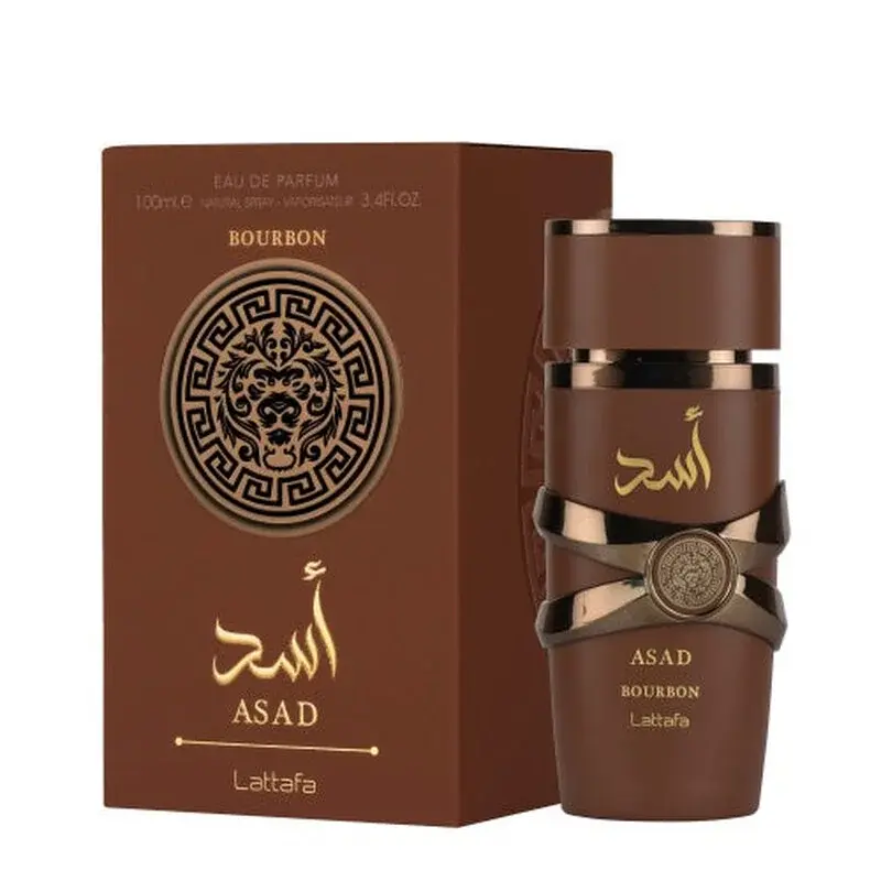 Asad Bourbon EDP Spray 3.4 oz Fragrances de Lattafa (2 de 2)