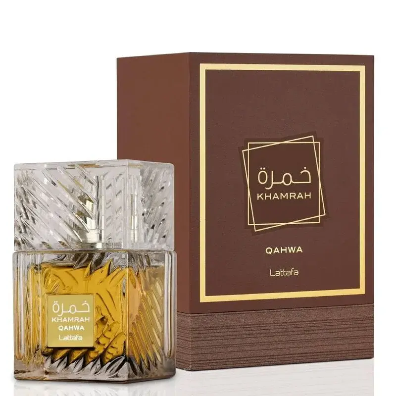 Khamrah Qahwa EDP Spray 3.4 oz Fragrances de Lattafa (2 de 2)