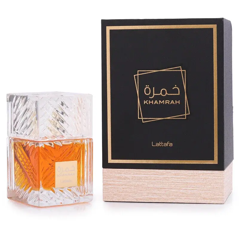 Khamrah EDP Spray 3.4 oz Fragrances de Lattafa (2 de 2)