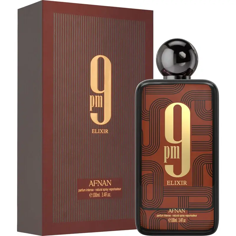 9PM Elixir Extrait de Parfum Spray 3.4 oz Fragrances de AFNAN (2 de 2)