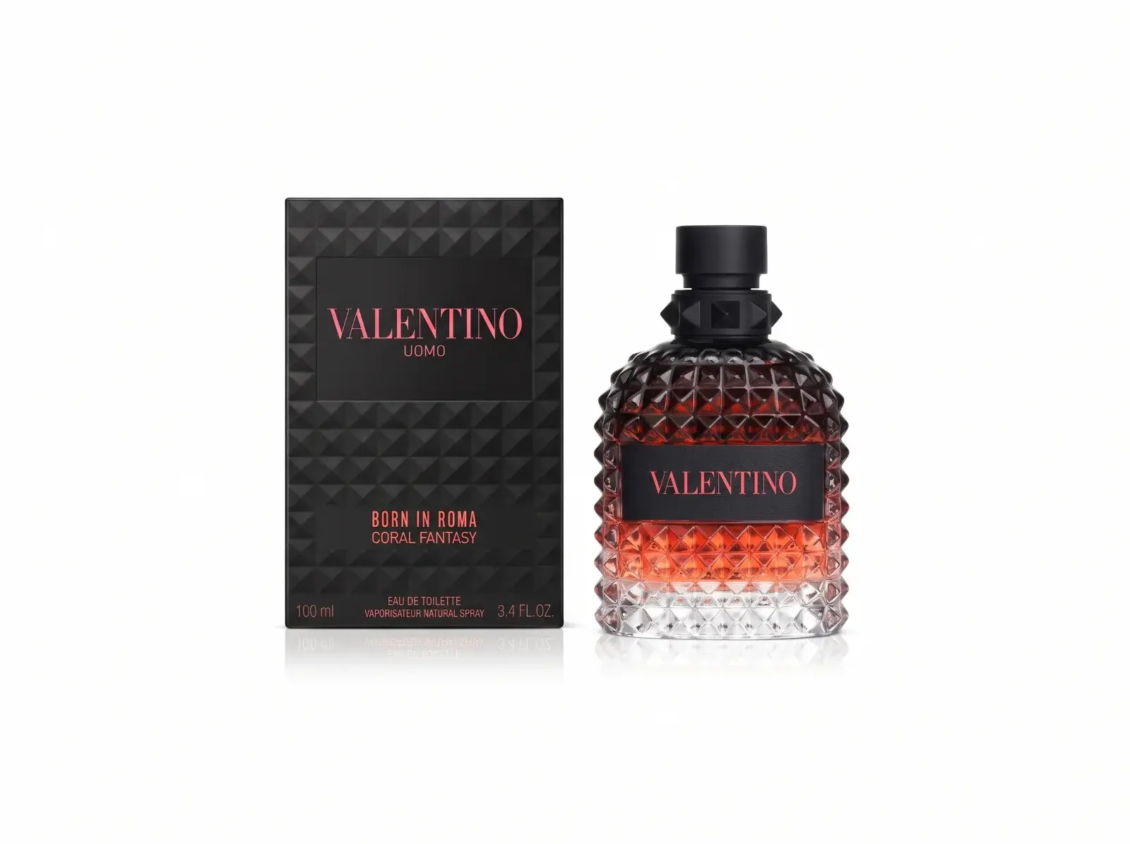 Uomo Born In Roma Coral Fantasy EDT Spray 3.4 oz Fragrances de VALENTINO (2 de 2)