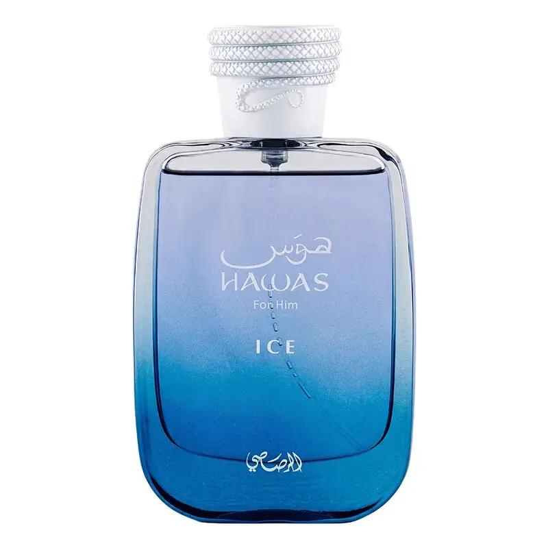 Men's Hawas Ice Eau De Perfume Spray 3.38 oz Fragrances de Rasasi