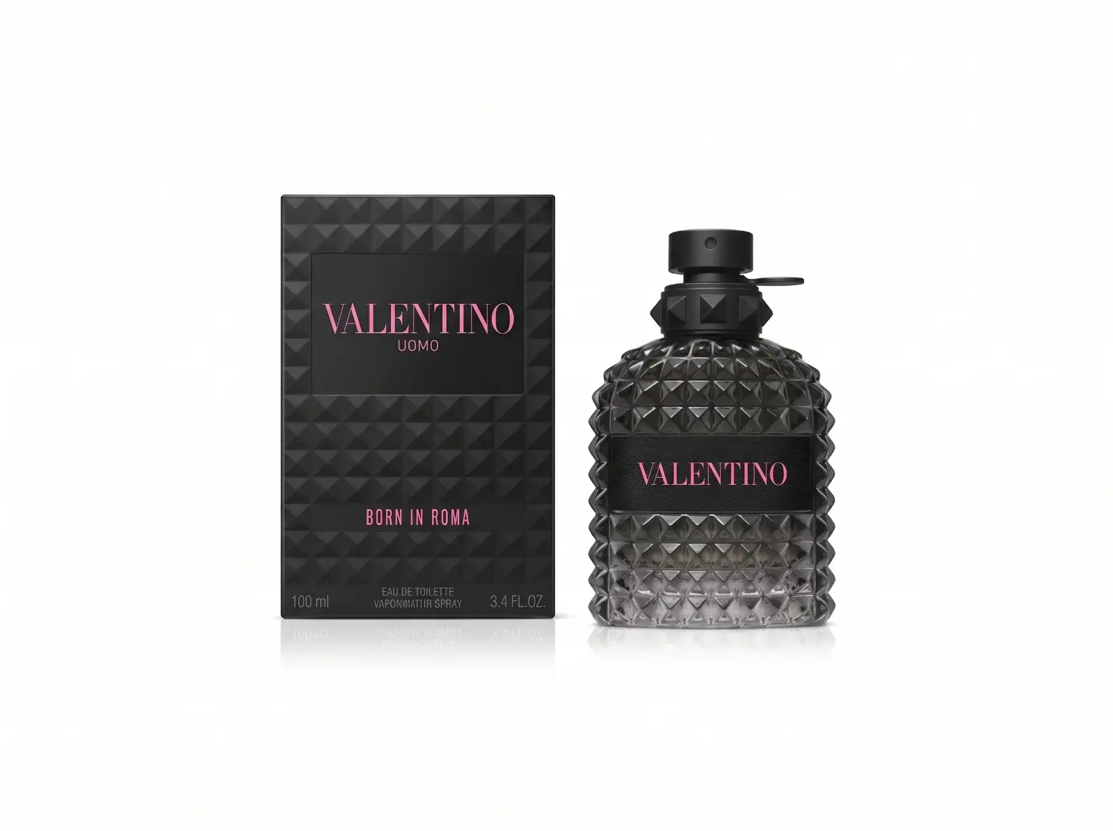 Uomo Born In Roma / Valentino EDT Spray 3.4 oz de VALENTINO (2 de 2)