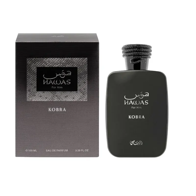 Hawas Kobra EDP Spray 3.4 oz Fragrances de Rasasi (2 de 2)