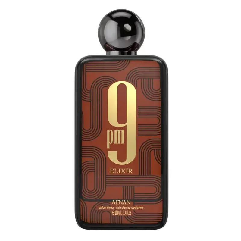 9PM Elixir Extrait de Parfum Spray 3.4 oz Fragrances de AFNAN